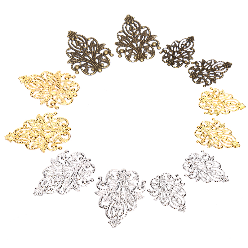 Craft Embellishment - Hot Sale 20Pcs Mix Filigree Crafts