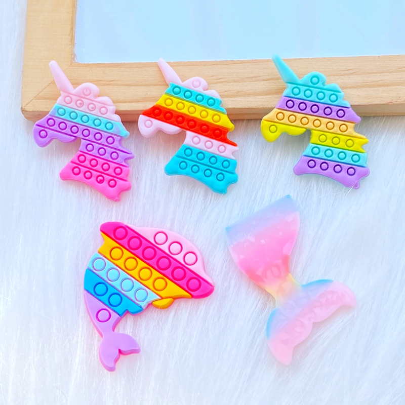 20Pcs New Cute Fishtail Unicor - огляд і ціна Embellishment Glue Craft