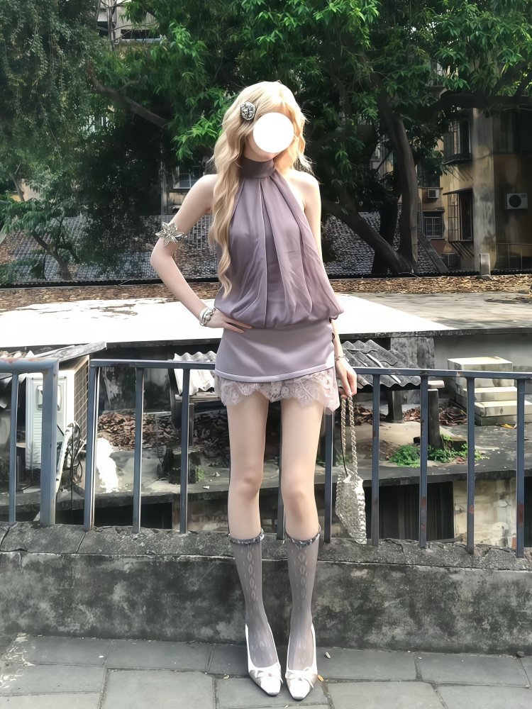 Sweet Lolita 2 Piece Set Women - огляд і ціна Elastic Lace Trim