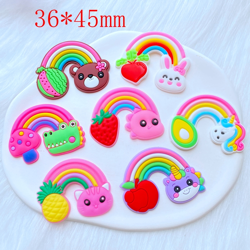 10Pcs New Cute Fruit Animal Ra - огляд і ціна Embellishment Glue Craft