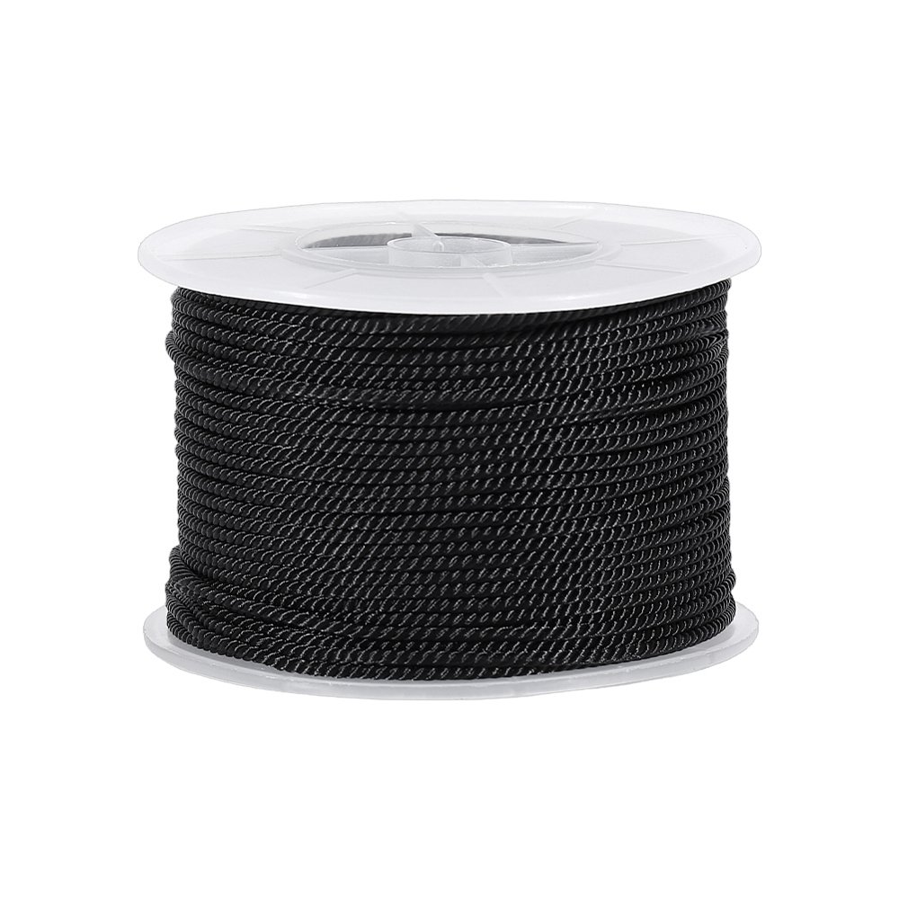 54.68 Yards Black Twisted Cord - огляд і ціна Cord Trim Twisted