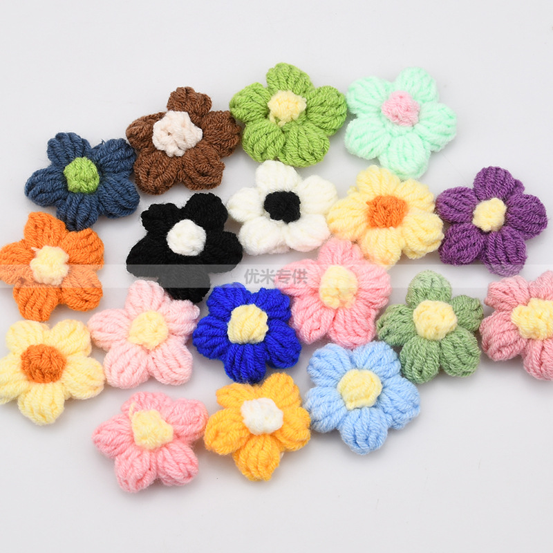 Handmade Crochet Five Petal Fl - огляд і ціна Craft Embellishment