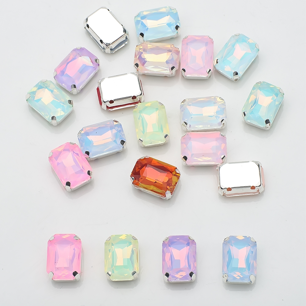 10 Pcs 10x14mm Sew On Rhinesto - огляд і ціна Sew On Rhinestone