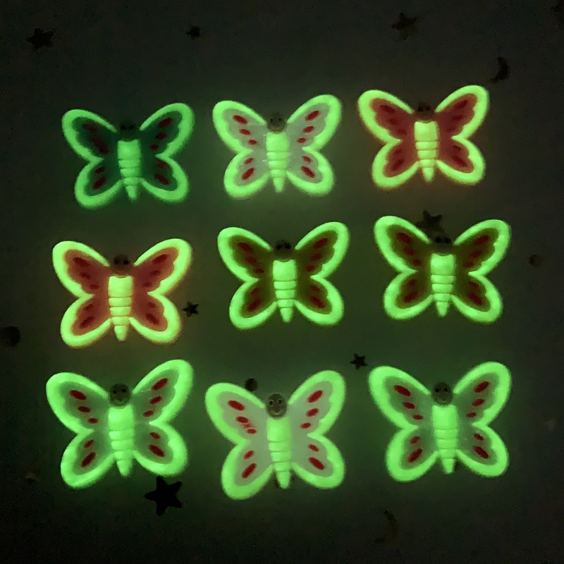 10pcs Cute Large butterfly PVC - огляд і ціна Embellishment Glue Craft