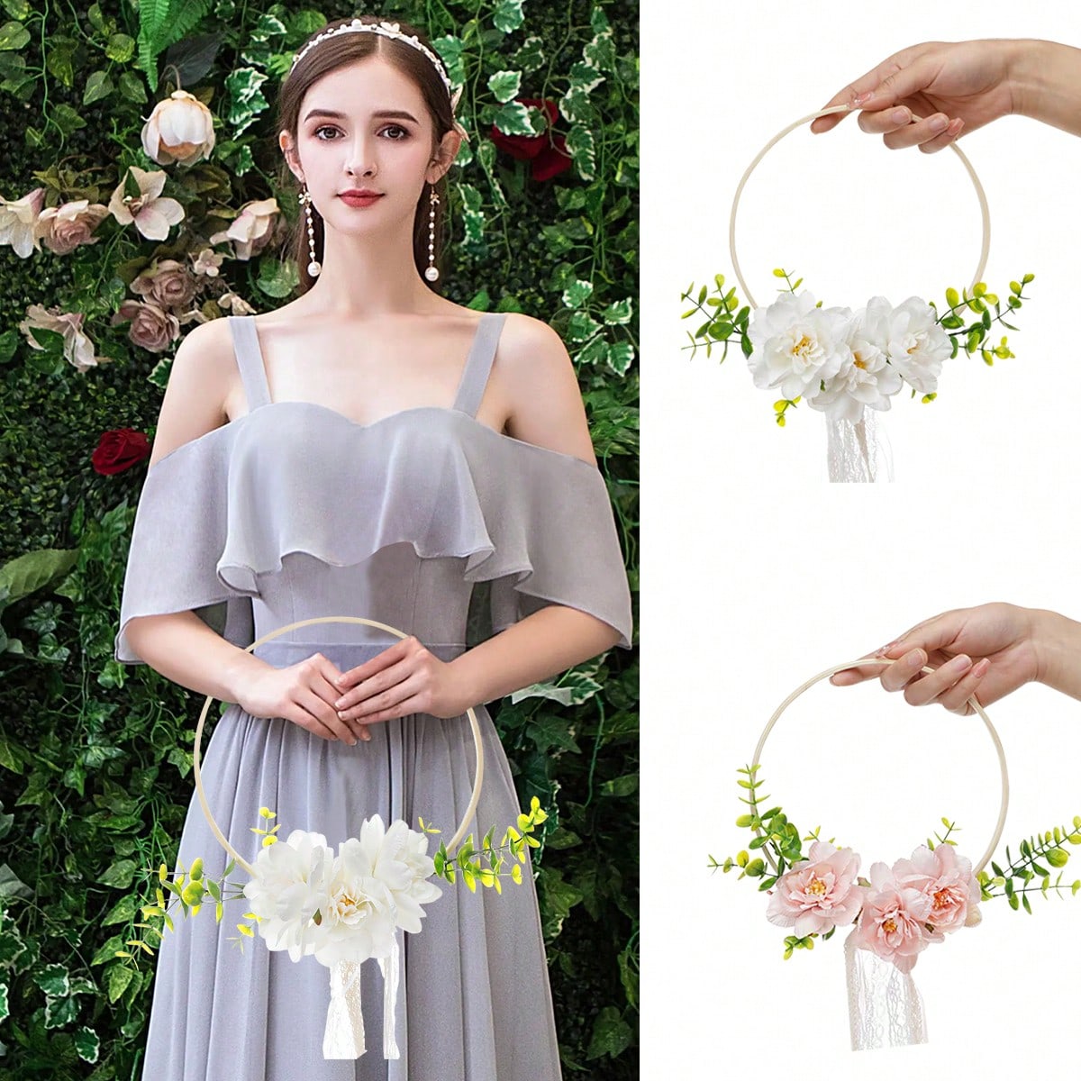 1Pc Wedding Round Bamboo Flowe - огляд і ціна Tassel Fringe Trim