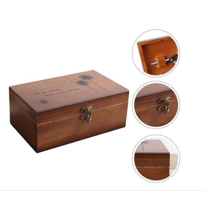 Wooden Sewing Supplies Organiz - огляд і ціна Craft Embellishment Storage
