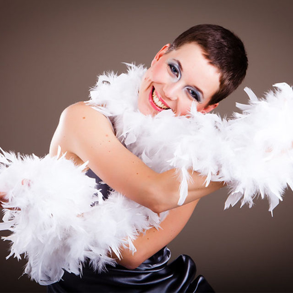 2 Yards Fluffy White Feather B - огляд і ціна Feather Trim Marabou