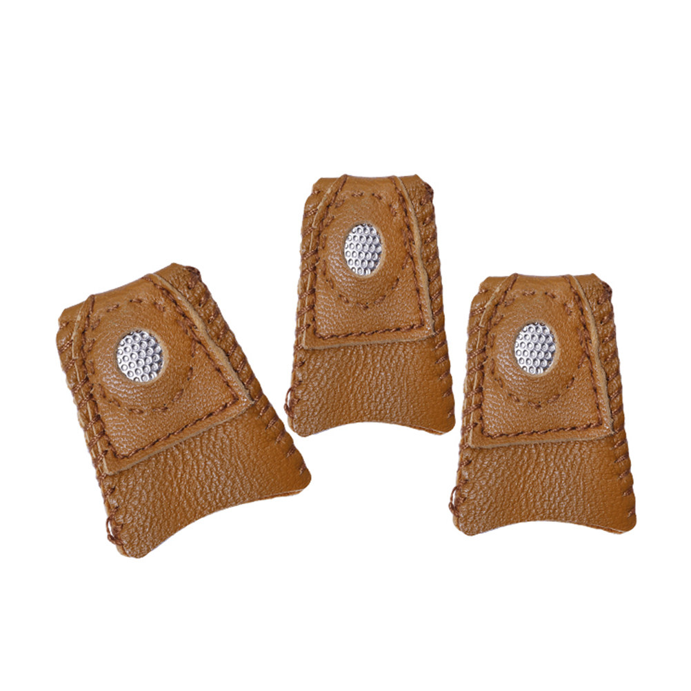 1Pcs Premium Sheepskin Thimble - огляд і ціна Embroidery Craft