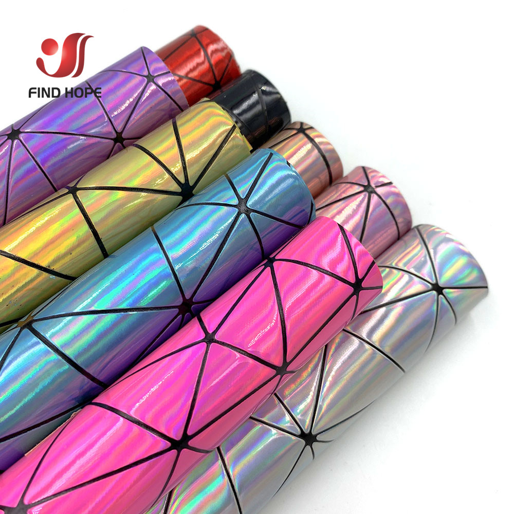 19in x 47in Laser Geometric Ab - огляд і ціна Glitter Vinyl Roll