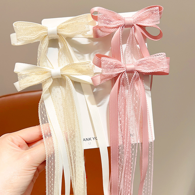 Sweet Children Bowknot Hairpin - огляд і ціна Tassel Fringe Trim