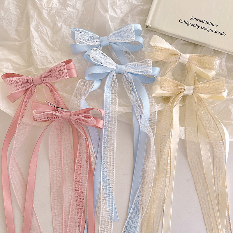 Sweet Children Bowknot Hairpin - огляд і ціна Tassel Fringe Trim