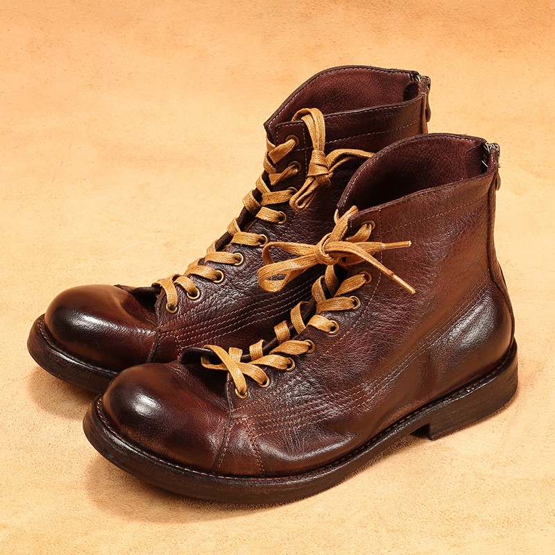 Men's High-top Goodyear-welted - огляд і ціна Guipure Lace Panel
