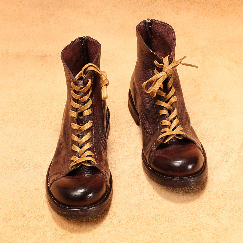 Men's High-top Goodyear-welted - огляд і ціна Guipure Lace Panel