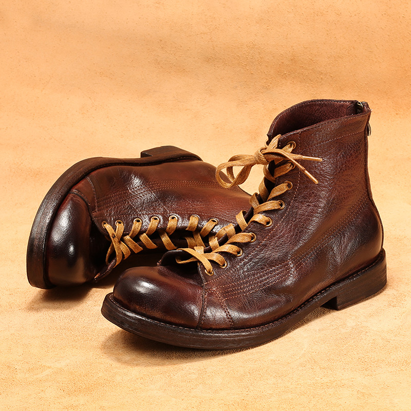 Men's High-top Goodyear-welted - огляд і ціна Guipure Lace Panel