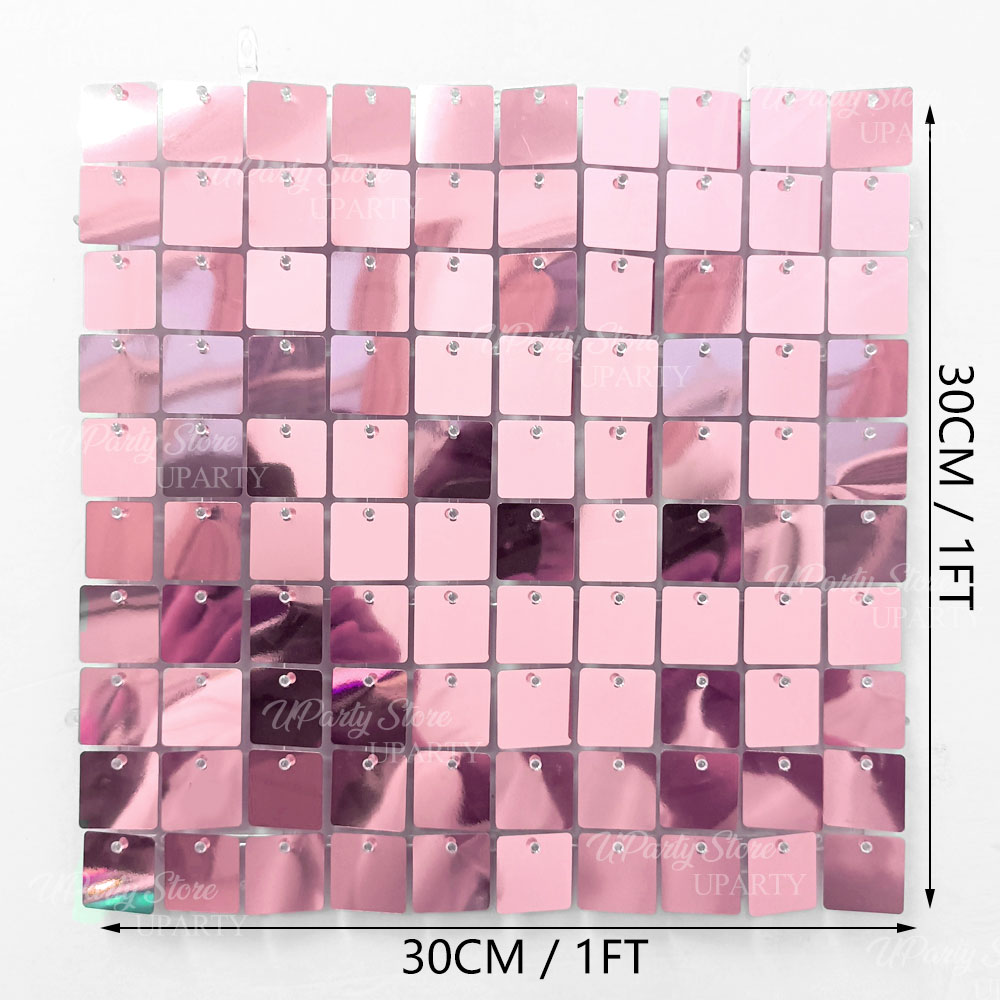 Shinny Pink Wall Backdrops Pan - огляд і ціна Sequin Fabric Panel
