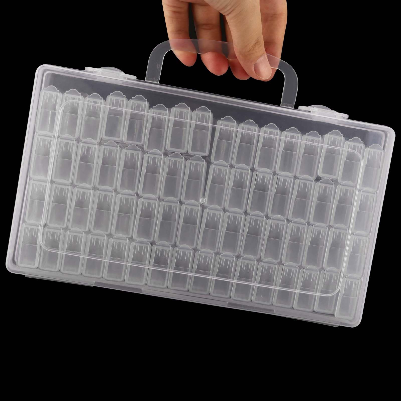 1/2/3/4Pack 64gird Diamond Pai - огляд і ціна Craft Embellishment Storage
