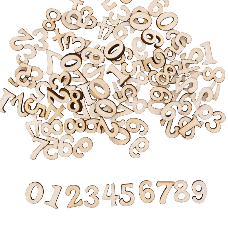 100pcs Letters Wooden Alphabet - огляд і ціна Craft Embellishment