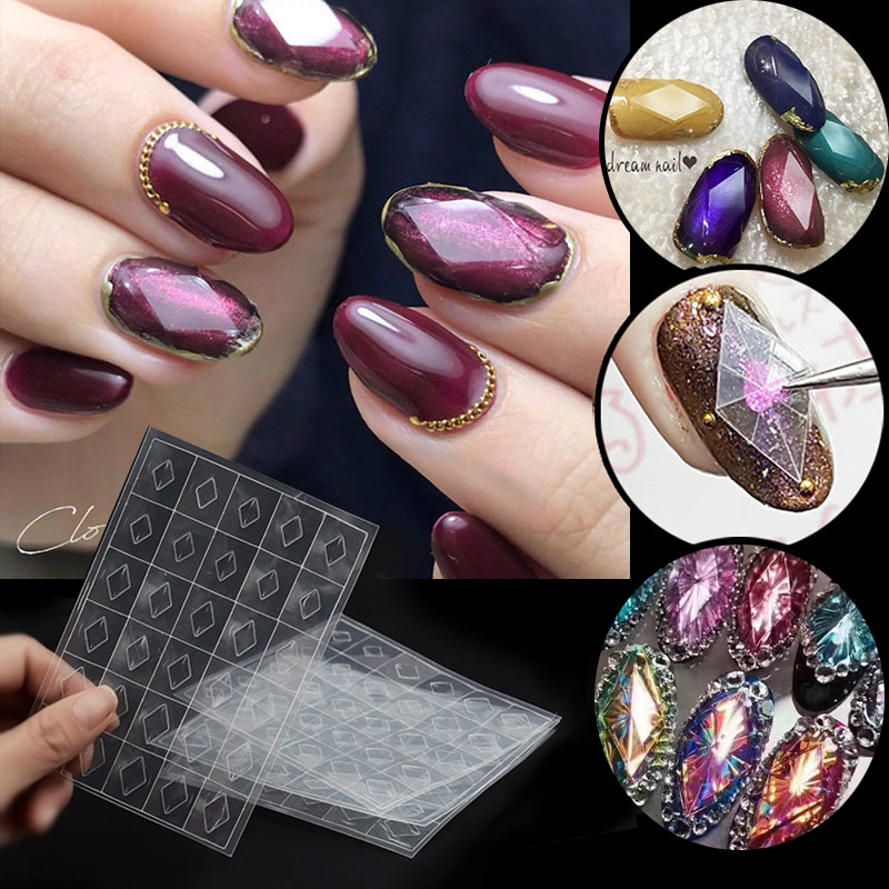 1 Sheet Nail Gemstone Stencil  - огляд і ціна Glitter Vinyl Roll