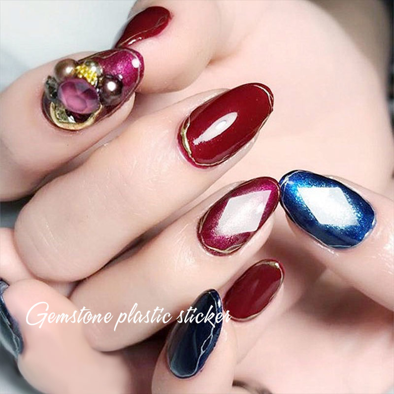 1 Sheet Nail Gemstone Stencil  - огляд і ціна Glitter Vinyl Roll