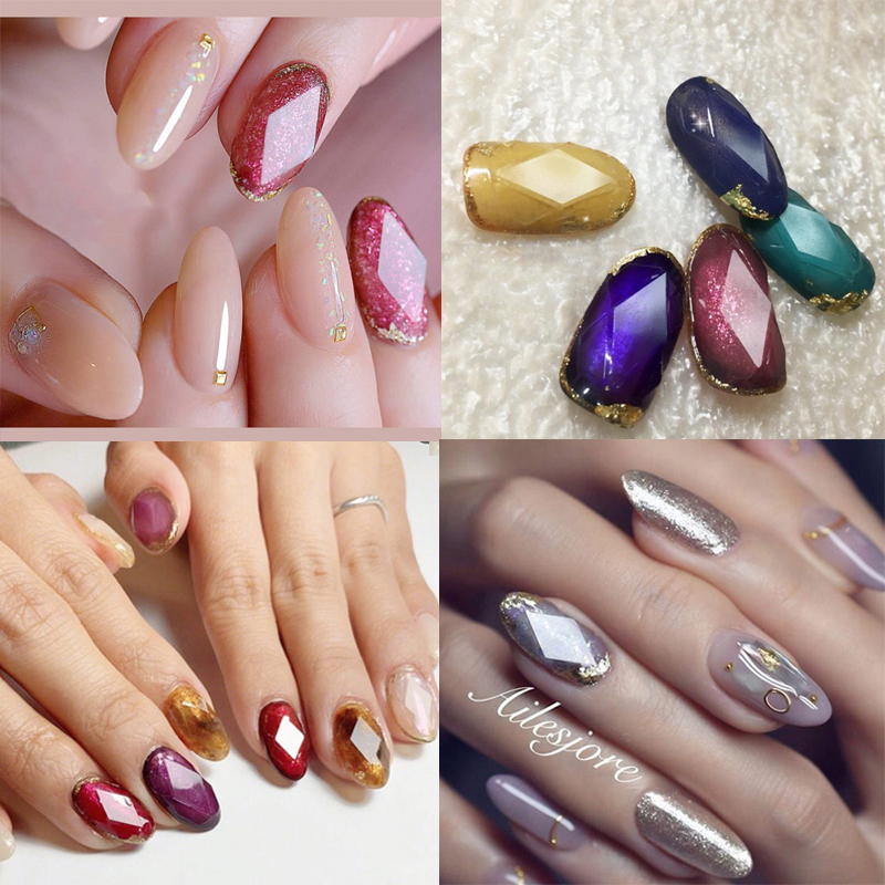 1 Sheet Nail Gemstone Stencil  - огляд і ціна Glitter Vinyl Roll