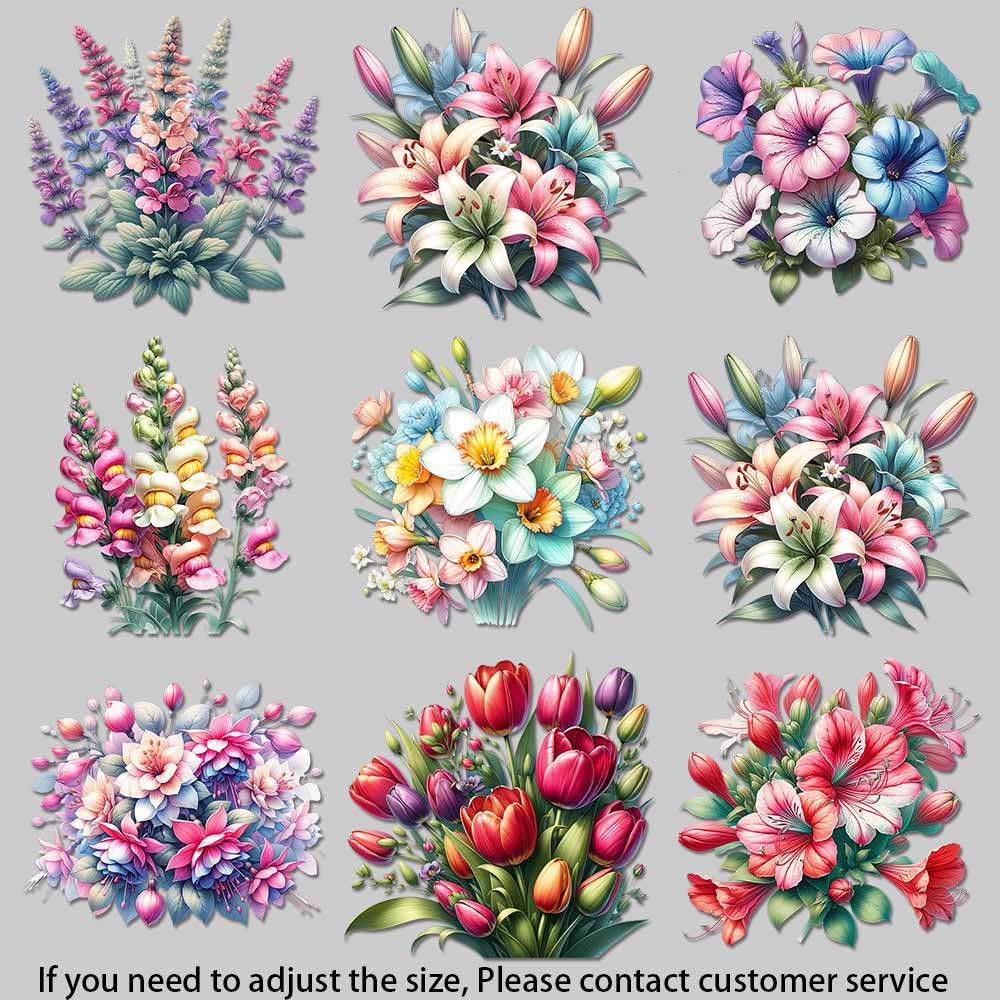Vintage Watercolor Floral Iron - огляд і ціна Embellishment Crafts