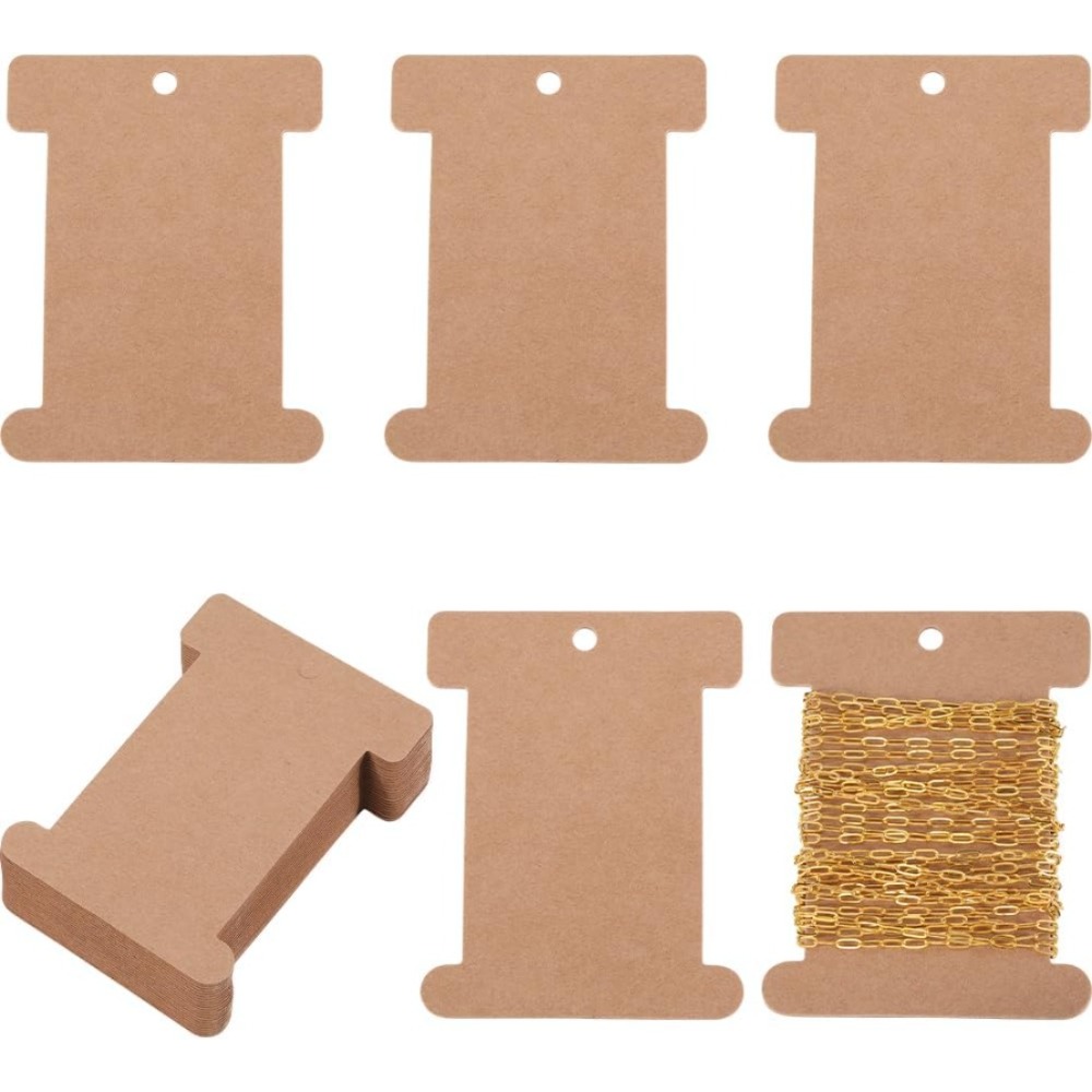 50Pcs Cardboard Spool Bulk Fla - огляд і ціна Organza Ribbon Spool