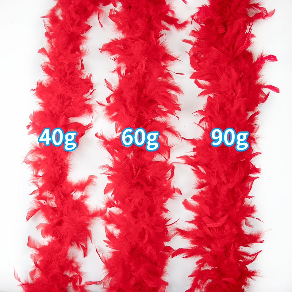 Red Marabou Feather Boa Trim F - огляд і ціна Feather Trim Marabou