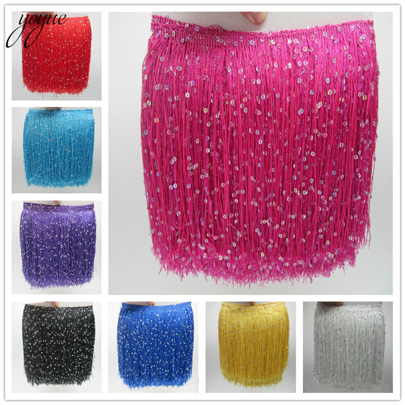 YOYUE 1Yard 20CM Long Polyeste - огляд і ціна Fringe Ribbon Sewing