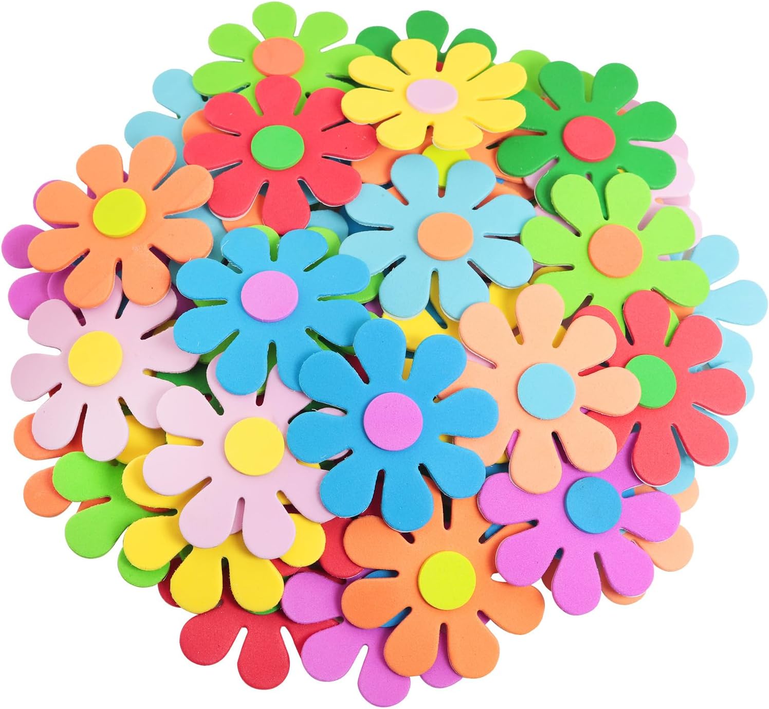 3D flower foam stickers Spring - огляд і ціна Craft Embellishment