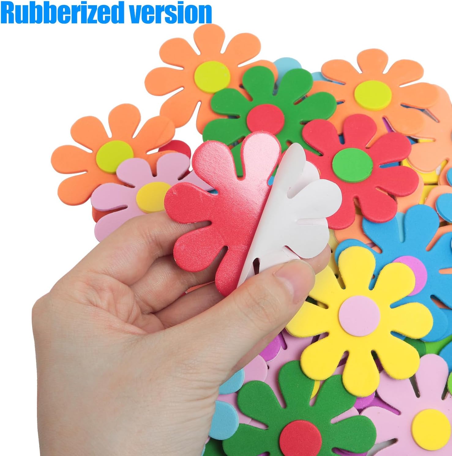 3D flower foam stickers Spring - огляд і ціна Craft Embellishment