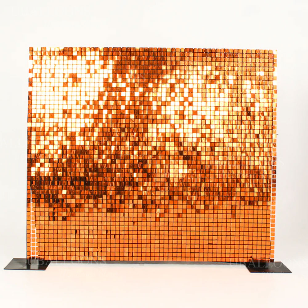 Bright Orange Shimmer Wall Bac - огляд і ціна Sequin Fabric Panel