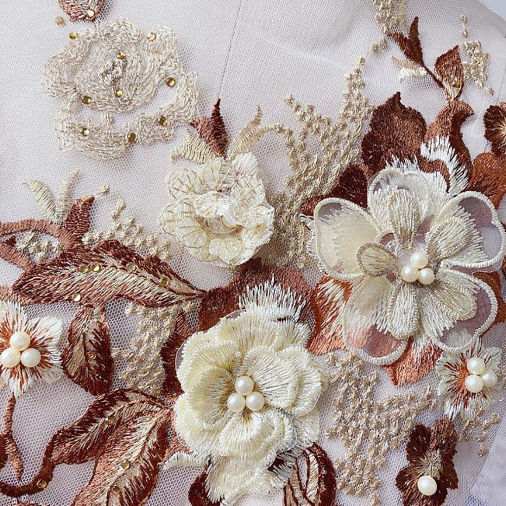 Fashion Elegant Colorful Sequi - огляд і ціна Applique Patch Flower