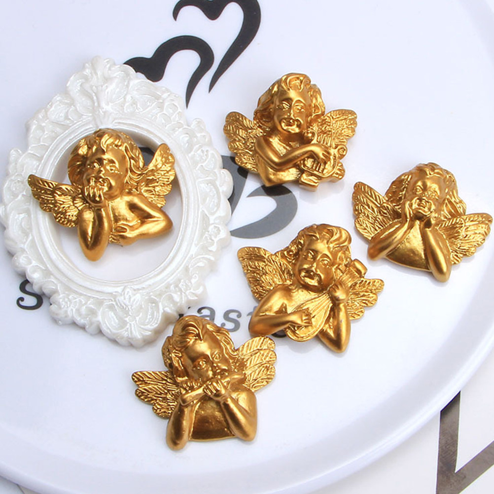 15pcs Resin Angel Accessories  - огляд і ціна Craft Embellishment Storage