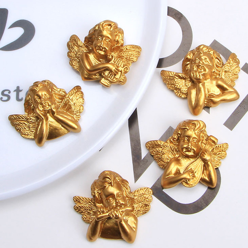 15pcs Resin Angel Accessories  - огляд і ціна Craft Embellishment Storage