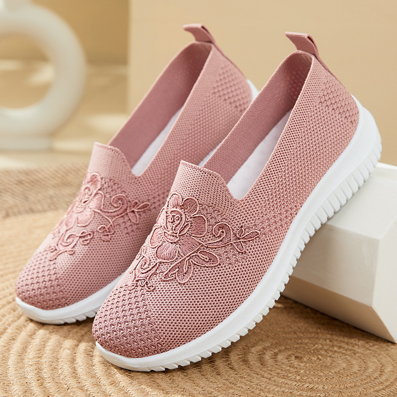 Flower Embroidery Knit Mesh Sl - огляд і ціна Embroidery Embellishments