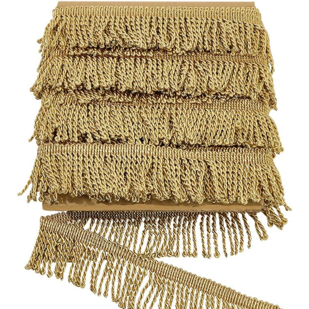 12 Yardsx2.2Inch Fringe Trim C - огляд і ціна Tassel Fringe Trim