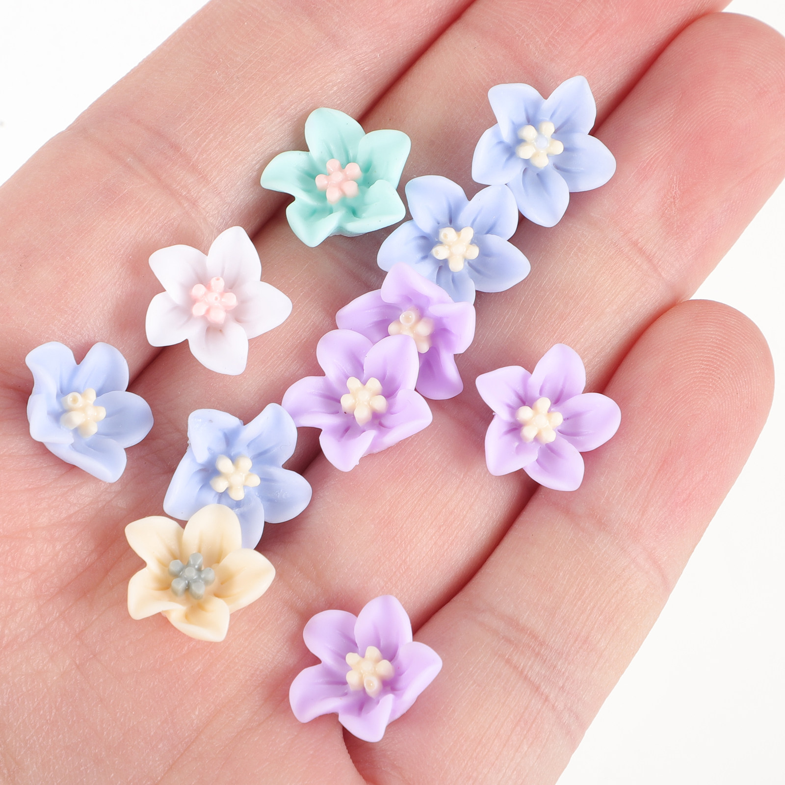 200Pcs Unique Resin Flower Emb - огляд і ціна Craft Embellishment
