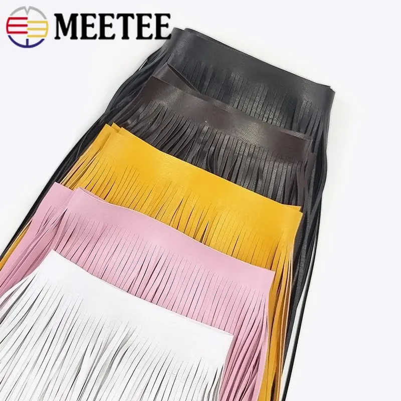 1Meter Meetee 10-30cmX5mm PU L - огляд і ціна Fringe Ribbon Sewing