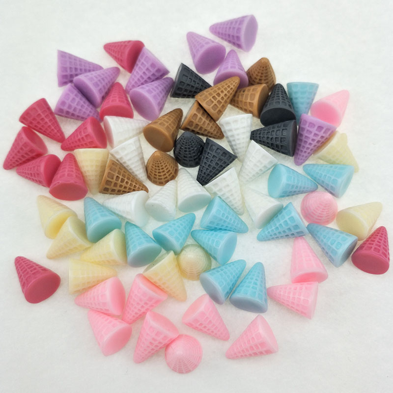 40pcs/lot 1.5*2cm Resin Ice cr - огляд і ціна Embellishment Glue Craft