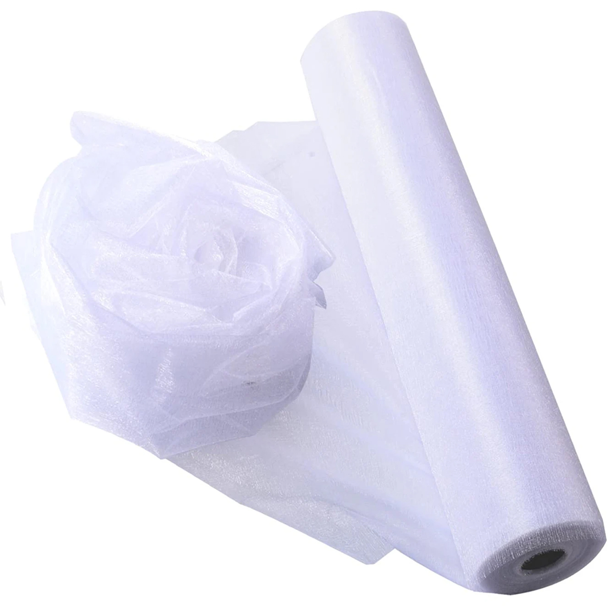 Crystal Organza Fabric Tulle - - огляд і ціна Organza Ribbon Spool