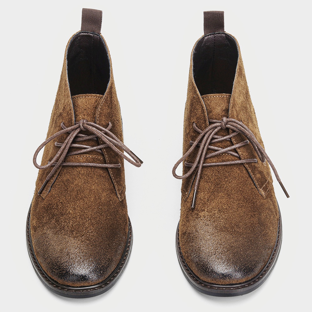 Leather Boots Retro Comfortabl - огляд і ціна Guipure Lace Panel