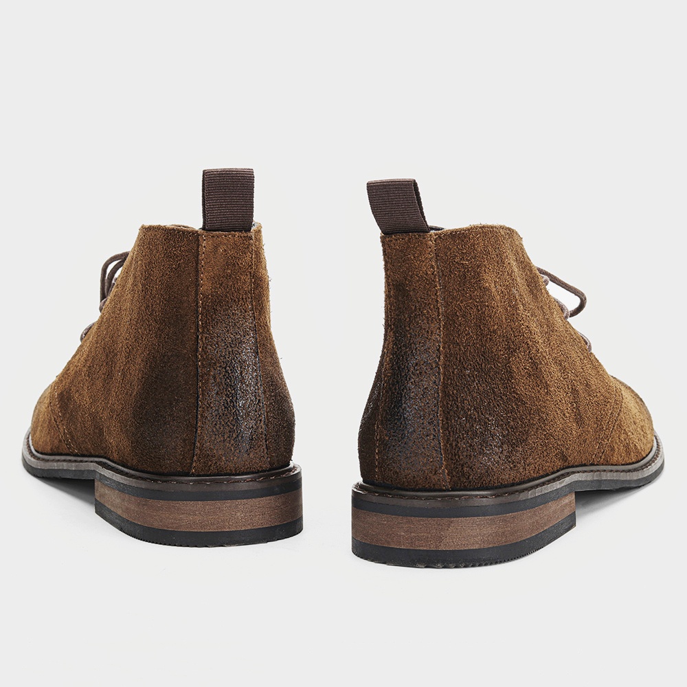 Leather Boots Retro Comfortabl - огляд і ціна Guipure Lace Panel