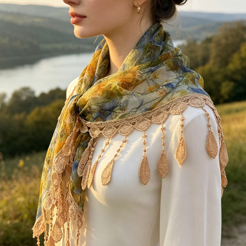 Vintage Floral Lace Hollow Tas - огляд і ціна Tassel Fringe Trim