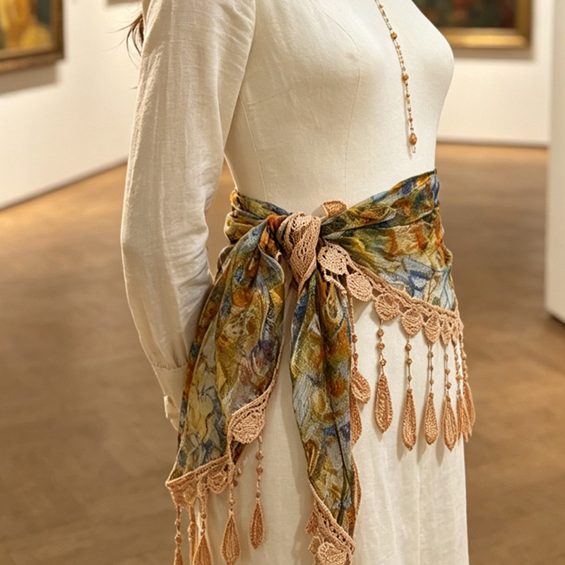 Vintage Floral Lace Hollow Tas - огляд і ціна Tassel Fringe Trim
