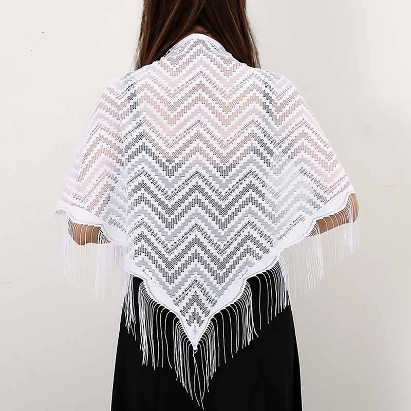 Elegant Tassels Triangular Sca - огляд і ціна Tassel Fringe Trim