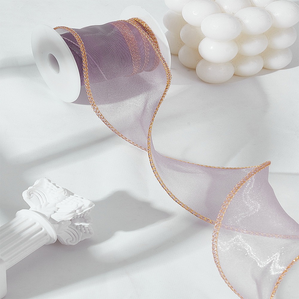 5 Yards Polyester Organza Ribb - огляд і ціна Organza Ribbon Spool