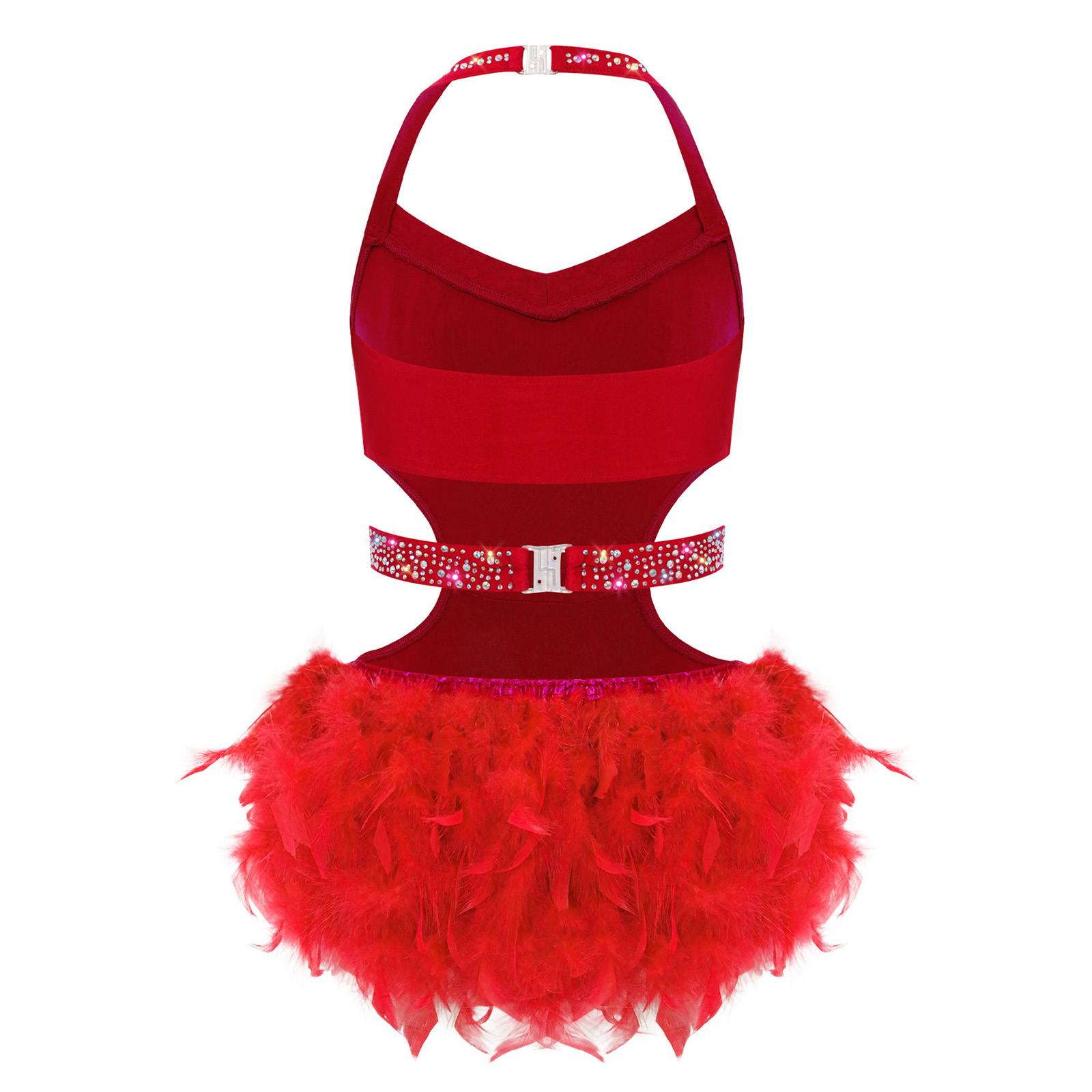 Kids Girls Latin Jazz Dance Co - огляд і ціна Rhinestone Banding Trim