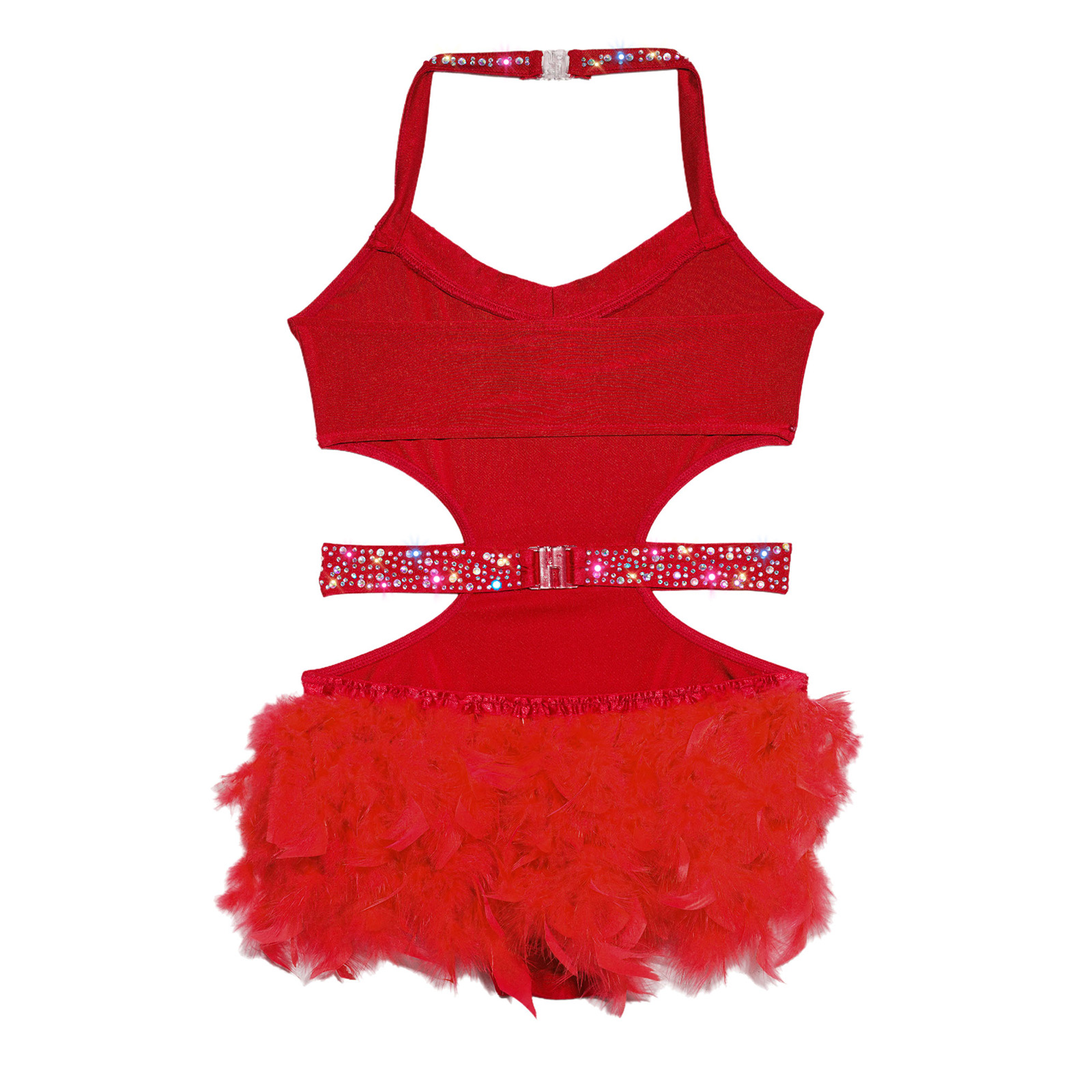 Kids Girls Latin Jazz Dance Co - огляд і ціна Rhinestone Banding Trim