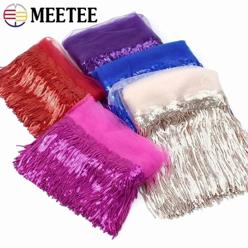 2/5/10Yards Sequin Embroidery  - огляд і ціна Fringe Ribbon Sewing