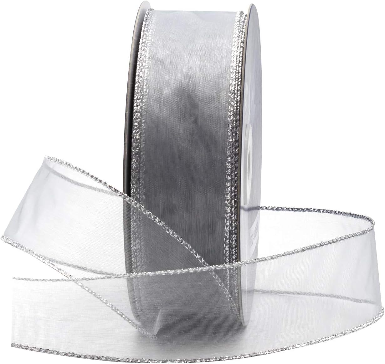 Organza Wired Sheer Ribbon for - огляд і ціна Organza Ribbon Spool